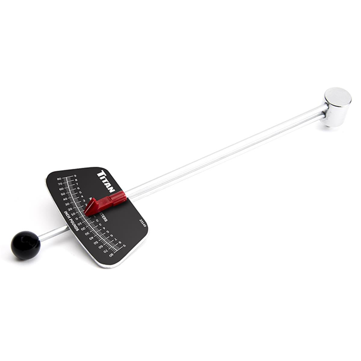 Titan 23140 1/4-Inch Drive Beam Torque Wrench | 0-80 in/lbs